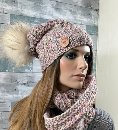 Tuques slouchy en fil mérinos