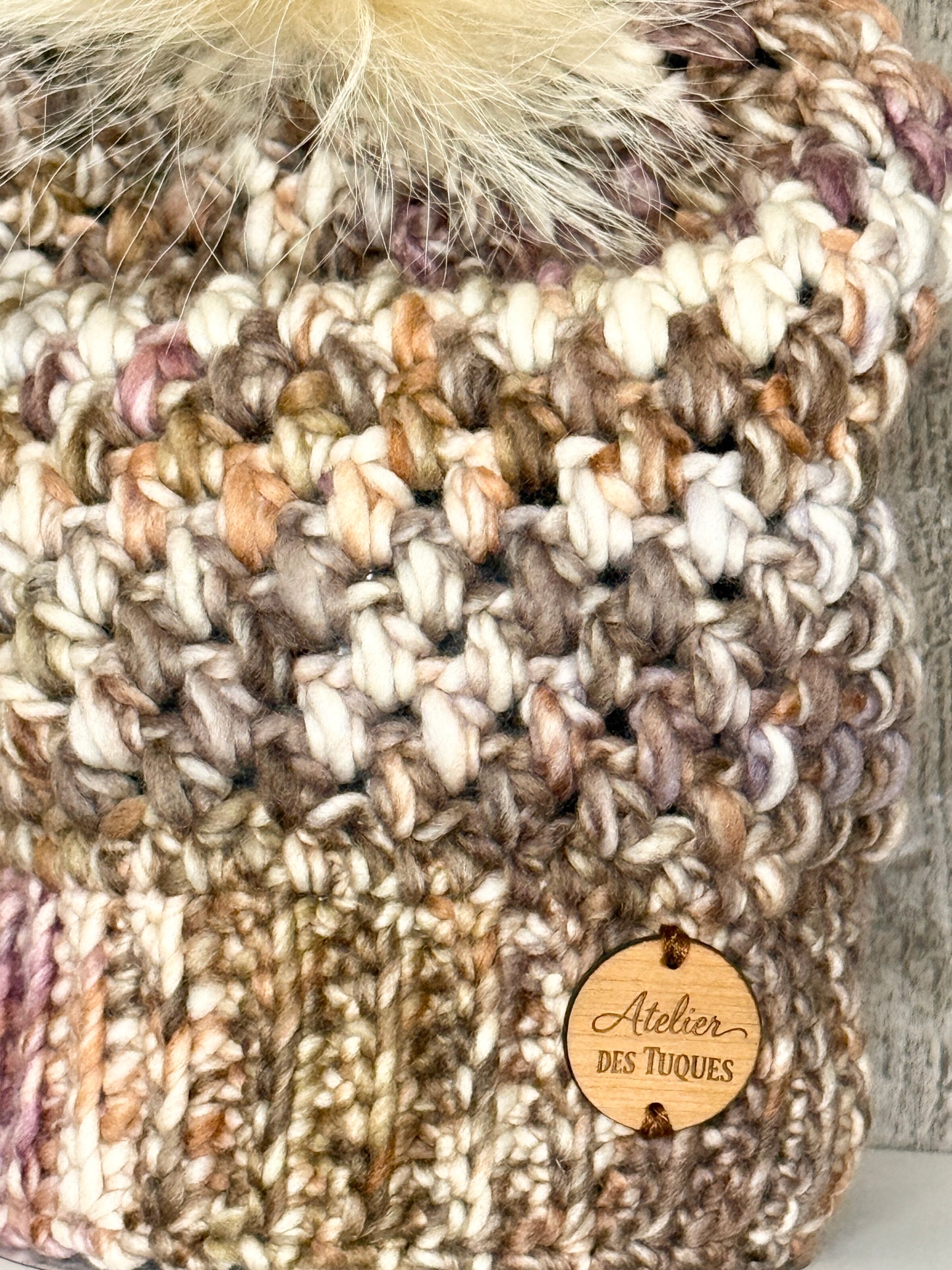 Tuques slouchy en fil mérinos