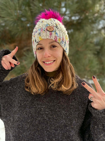 Tuques slouchy en fil mérinos