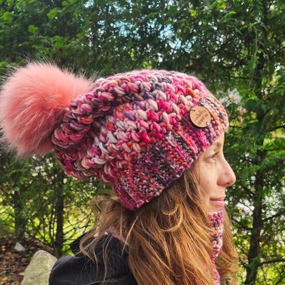 Tuque slouchy en laine des montagnes